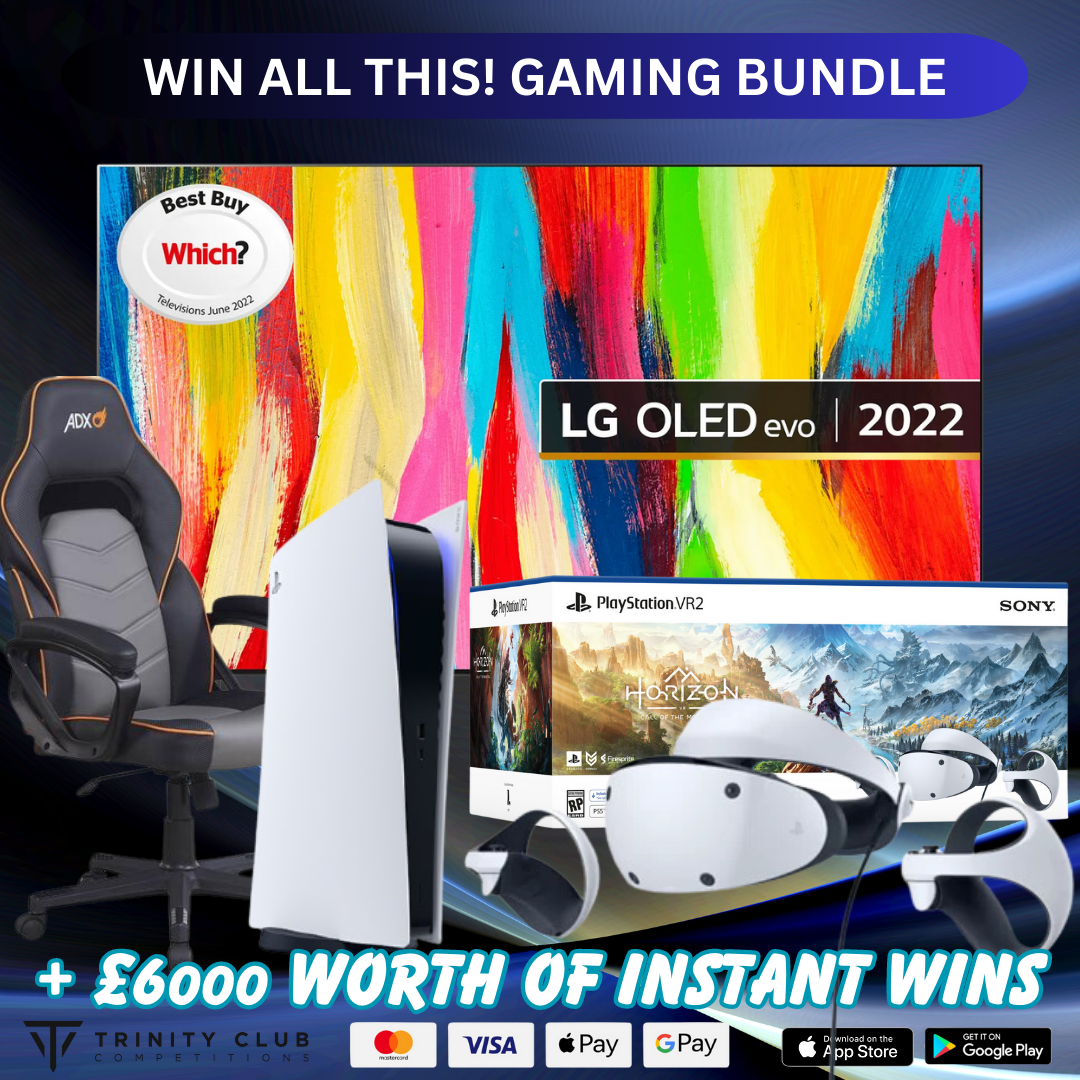 MEGA GAMING BUNDLE + 60 INSTANT WINS WORTH £6000 – Trinity Club ...